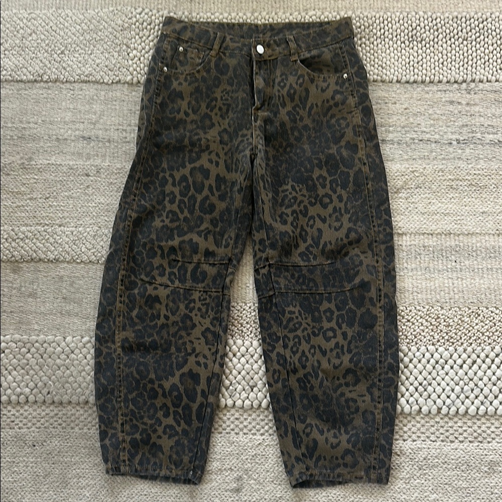 Leopard Print Pants